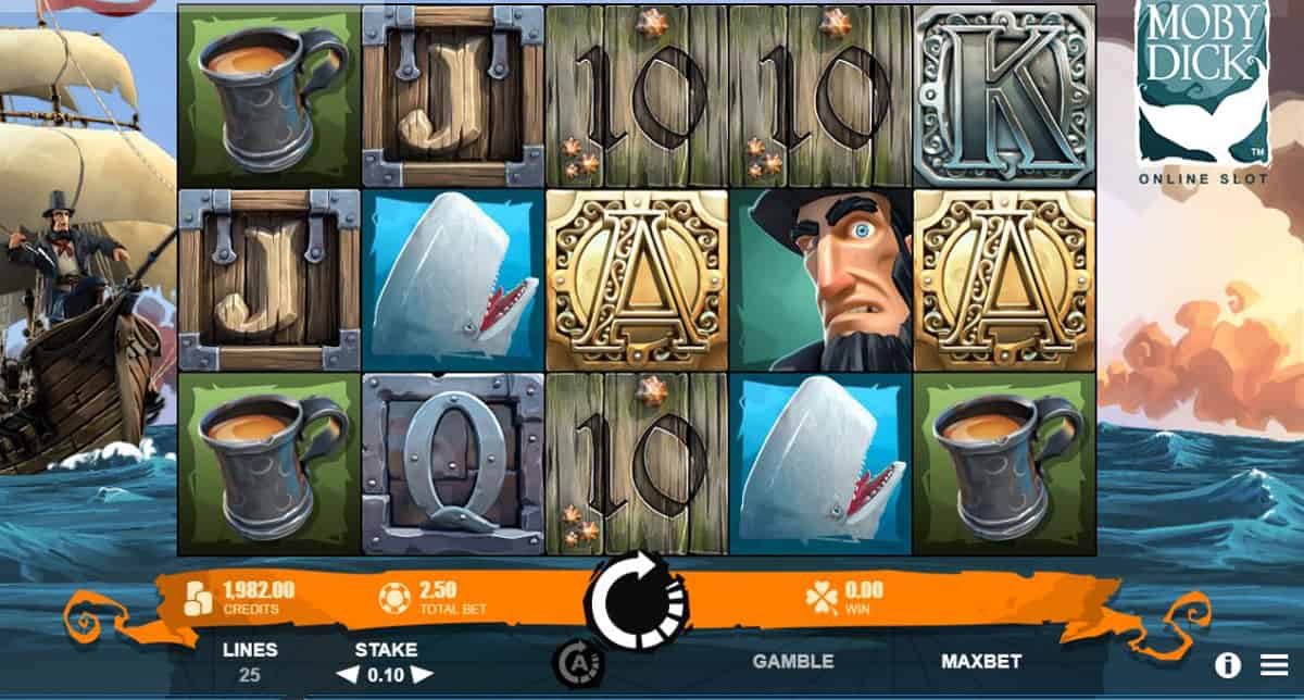 Moby Dick Slots UK