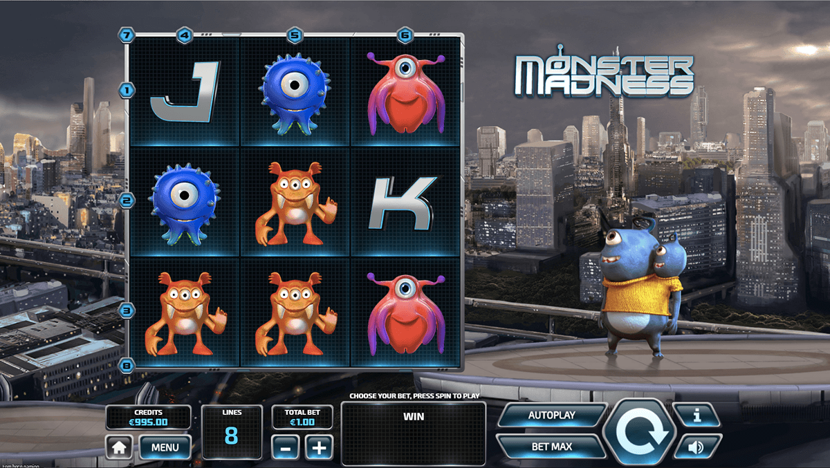 Monster Madness Slots UK