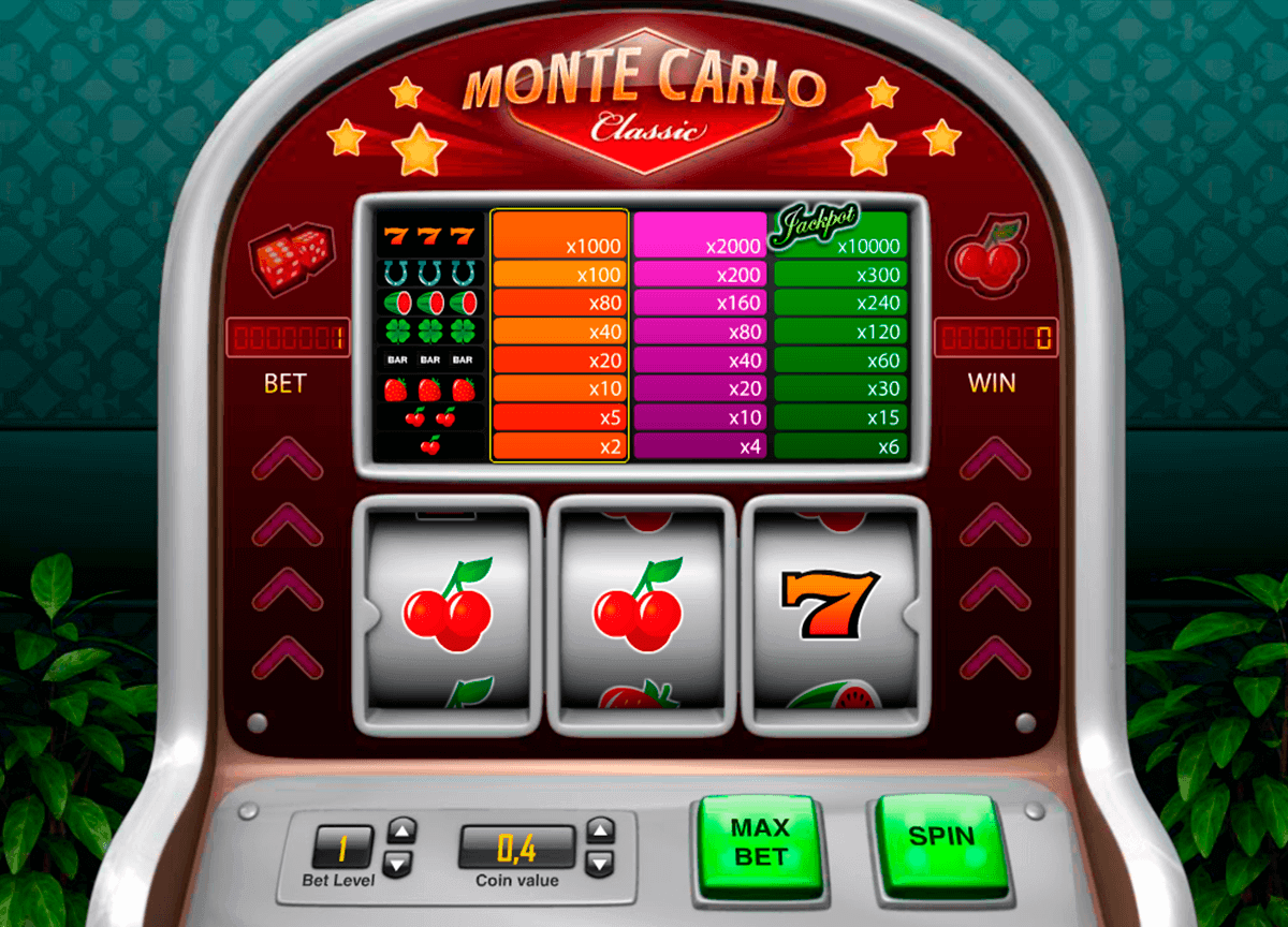 Monte Carlo Classic Casino Game Play¨'