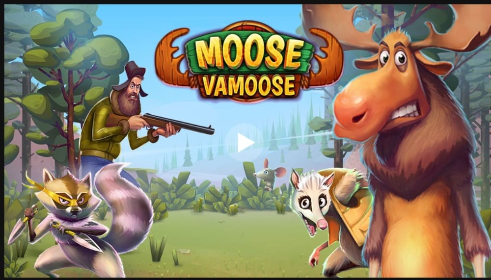 Moose Vamoose Slot Logo Mega Reel