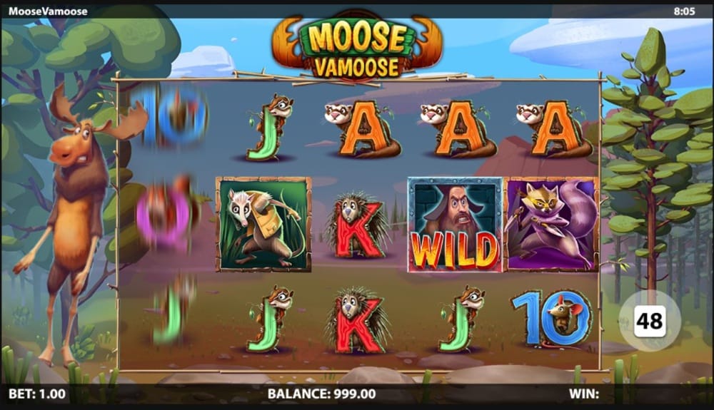 Moose Vamoose Slot Gameplay
