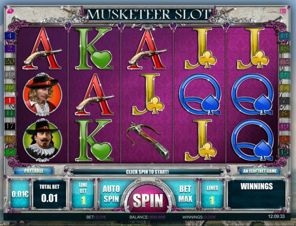 Musketeer Slot Game