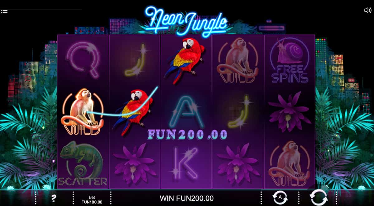 Neon Jungle Casino Games