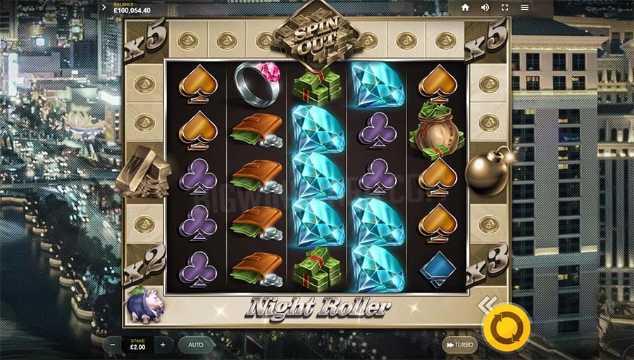 Night Roller Slot Gameplay