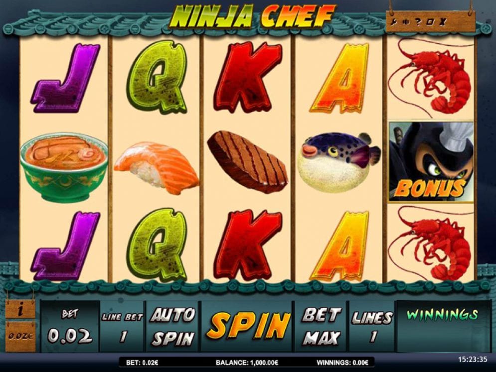 Ninja Chef Slots UK