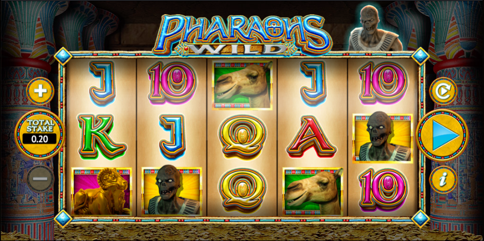 pharaohs wild game slots