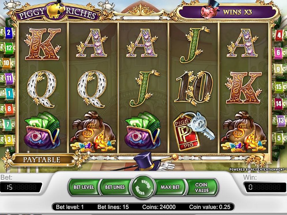 Piggy Riches Slots UK Online