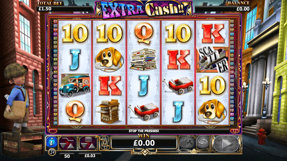 extra cash!! slot gameplay