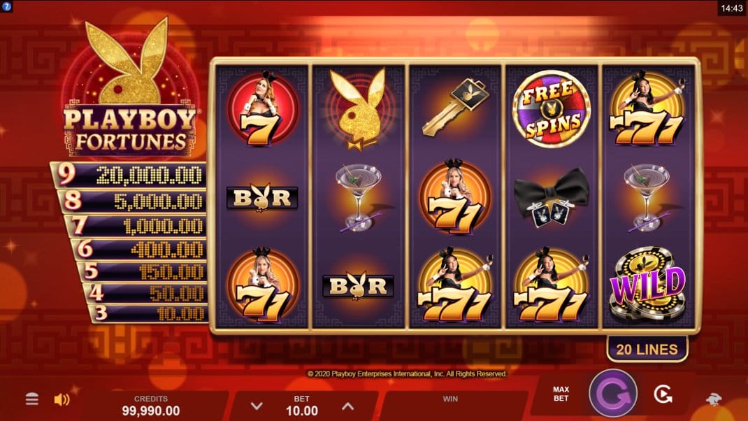 Playboy Fortunes Slot Online