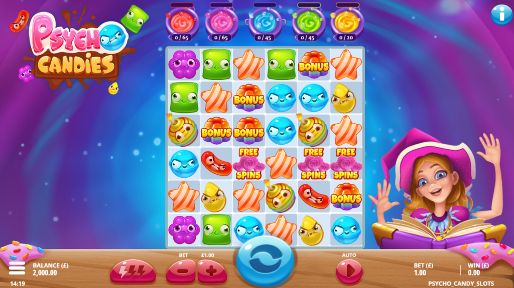 Psycho Candies Slot Game