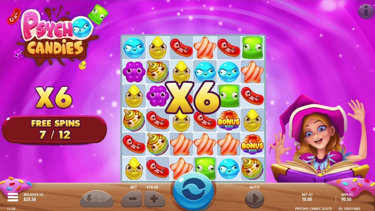 Psycho Candies Slots Online