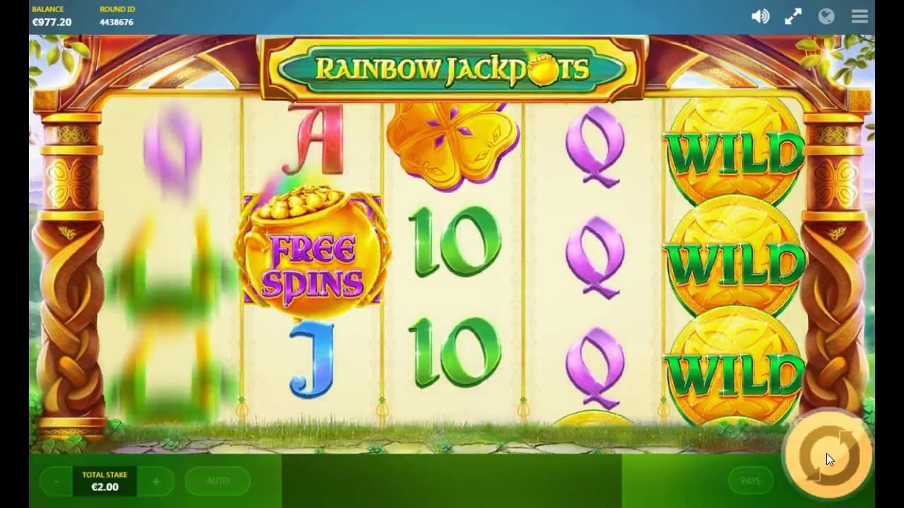 Rainbow Jackpots Slots Online