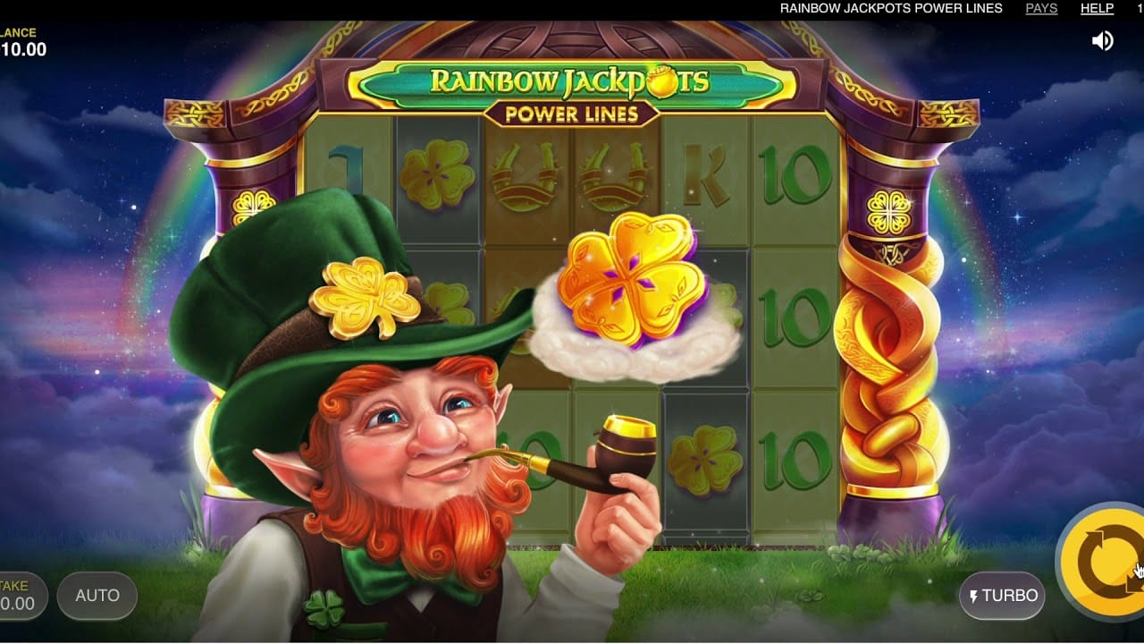 Rainbow Jackpots Power Lines Slots Online