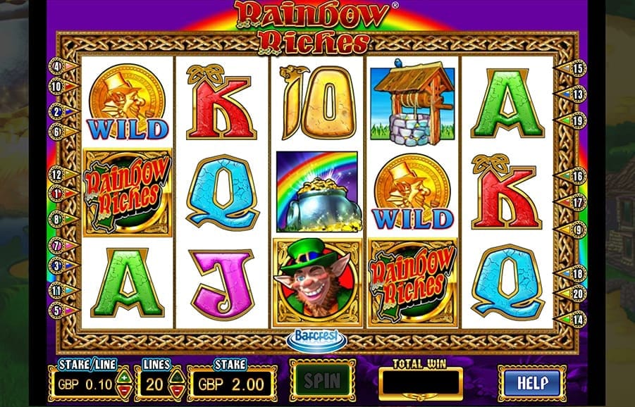 Rainbow Riches Slots Online