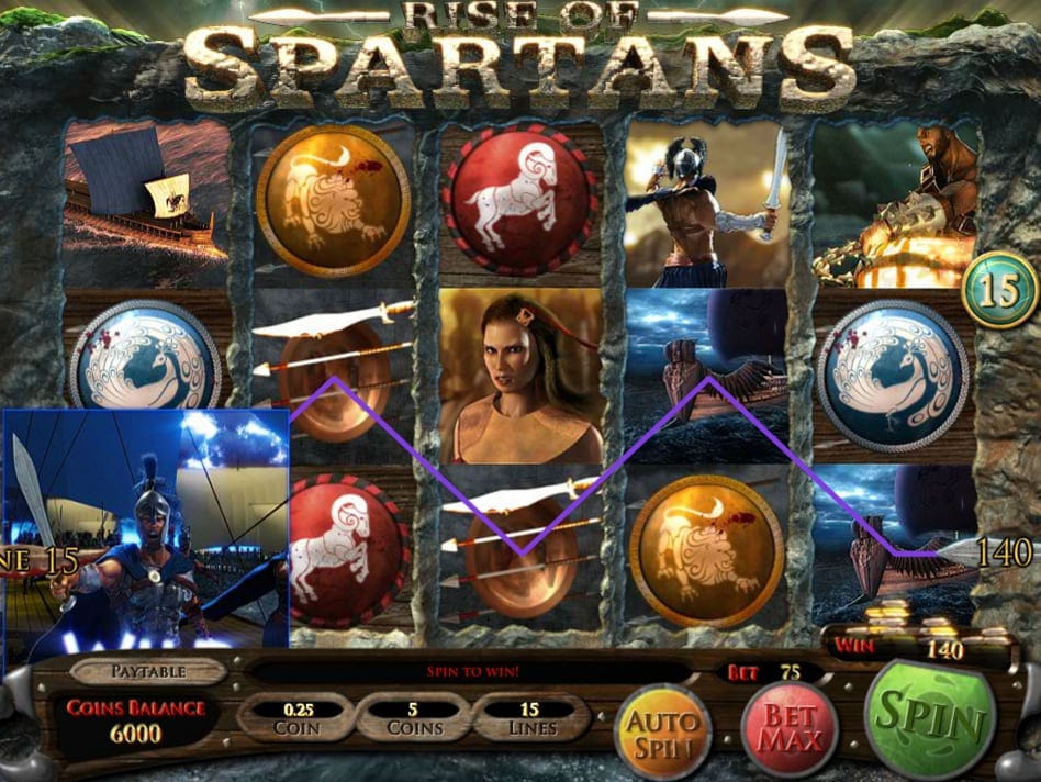 Rise of Spartans Slots Online