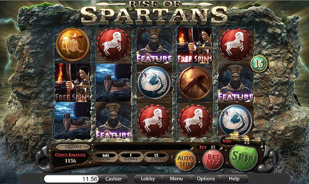 Rise of Spartans Slot Game