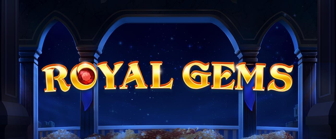 Royal Gems Slot Logo Mega Reel