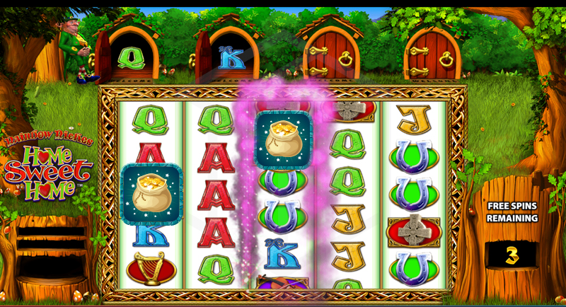 Rainbow Riches Home Sweet Home Slot Game