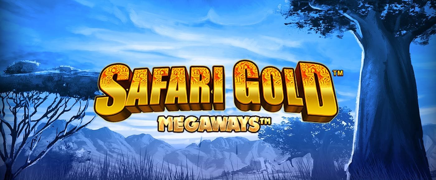 Safari Gold Megaways Slot Logo Mega Reel