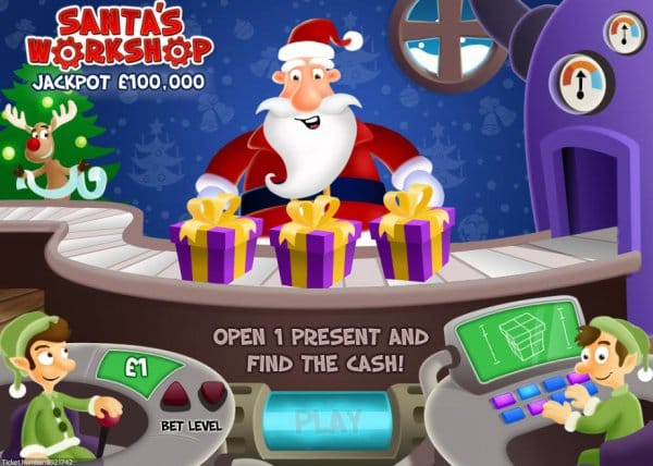 Santa's Workshop Casino Game