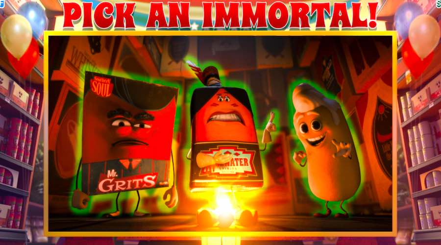 Sausage Party Bonus Game