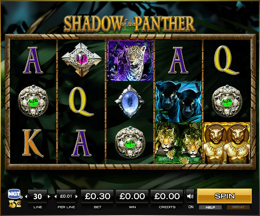 Shadow of the Panther slots online