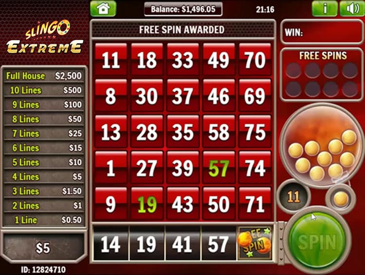 Slingo Extreme Slots Online