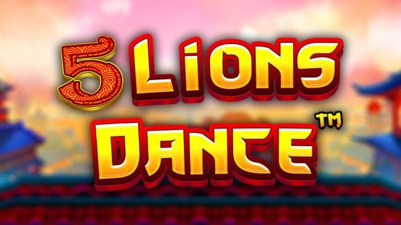 5 Lions Dance Slot Logo Mega Reel