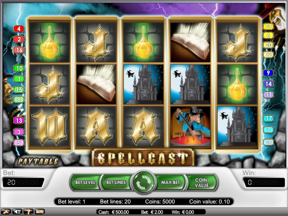 Spellcast Slots online