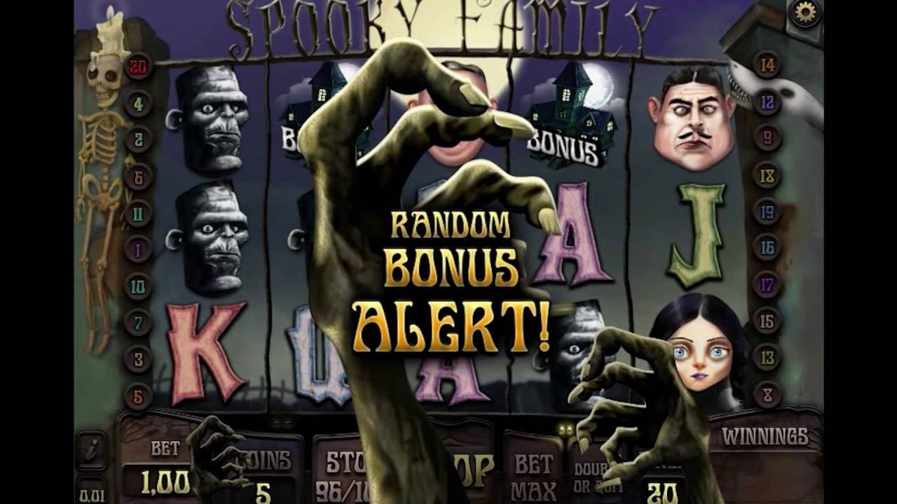 Spooky Family Slots Bonus