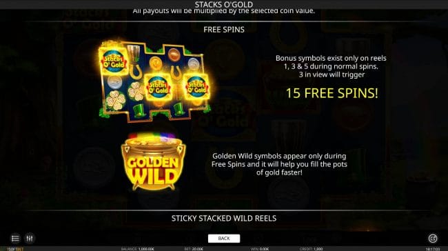 Stacks O'Gold Symbols
