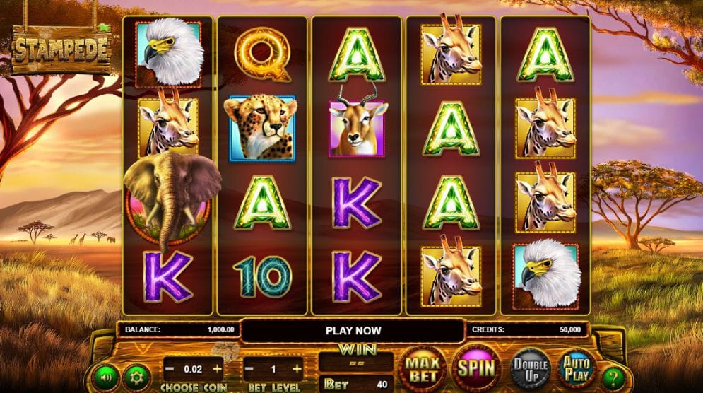 Stampede Jackpot Slots Online