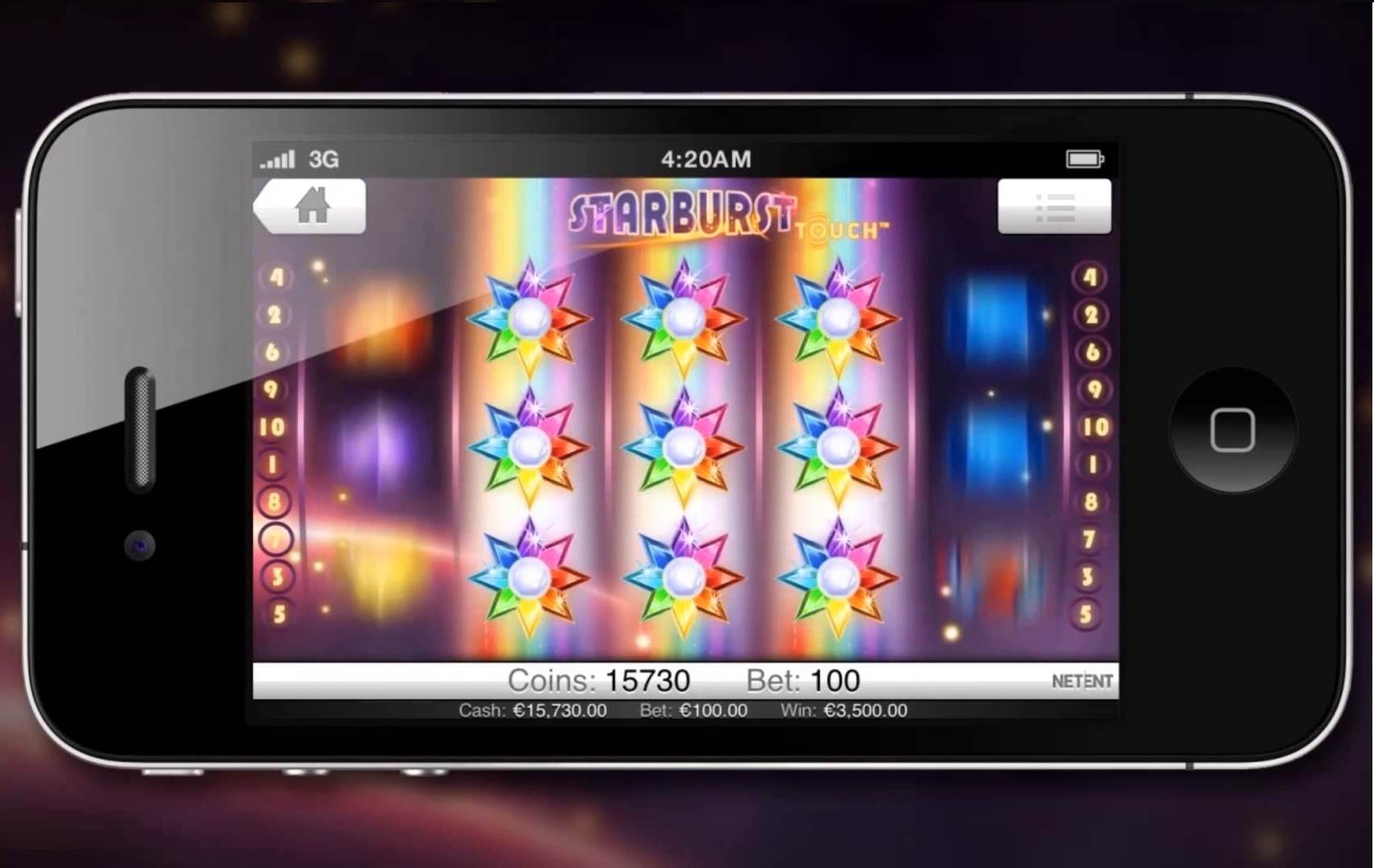 Starburst Mobile Slots