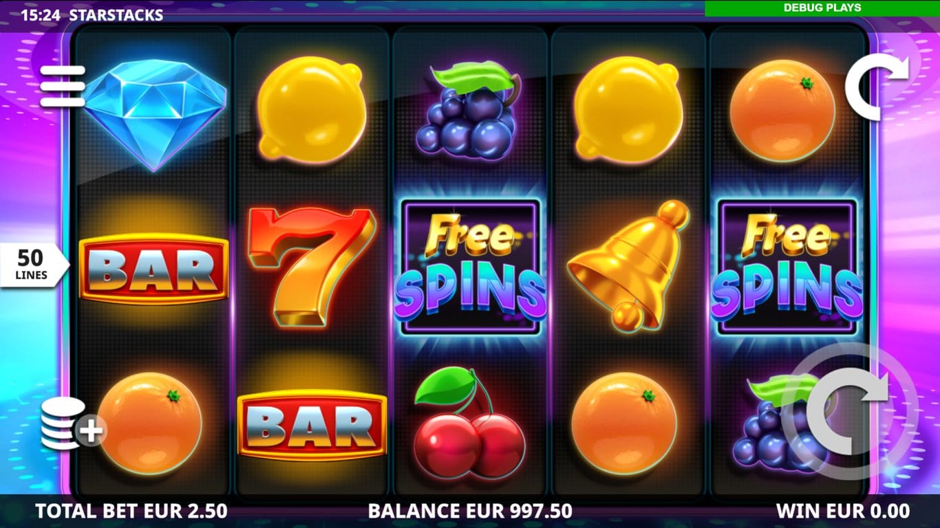 Star Stacks Slot Reels