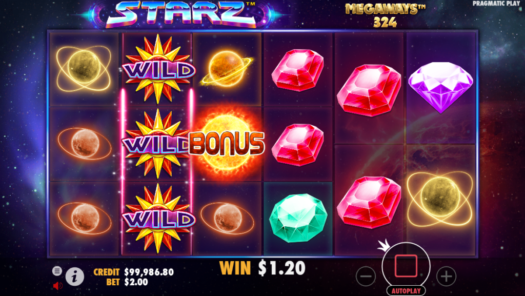 Starz MegaWays Slot Online