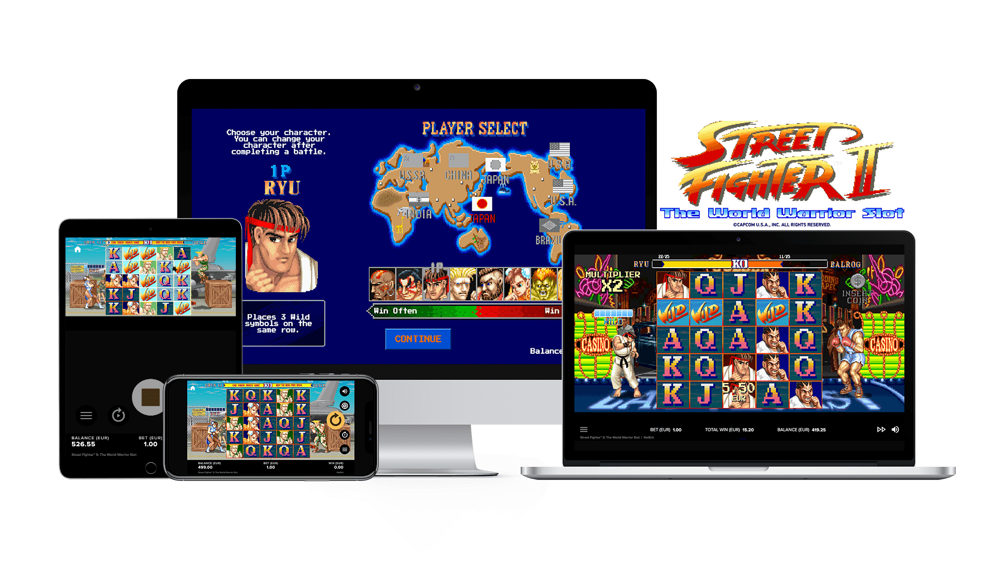 Street Fighter 2 Mobile Slots