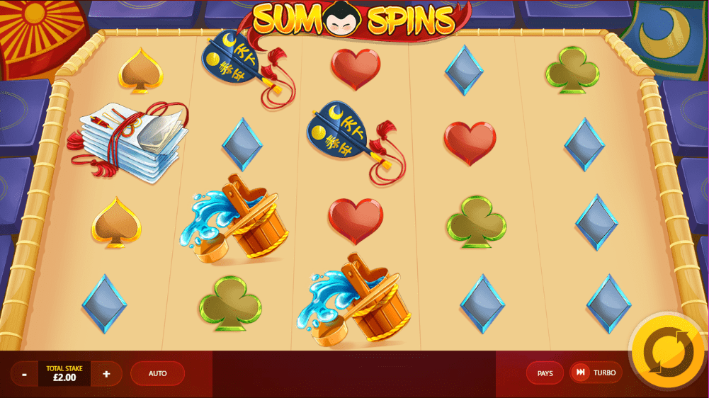 Sumo Spins Gameplay