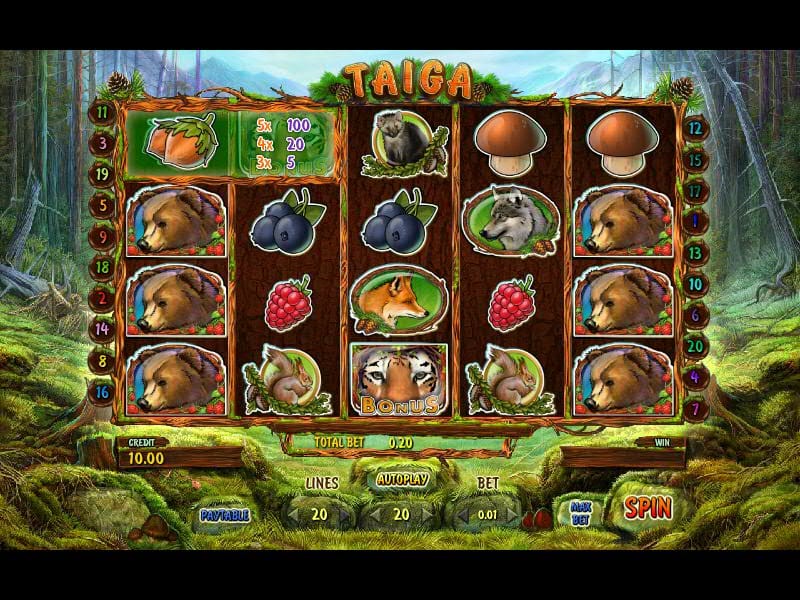 Taiga Slots Online