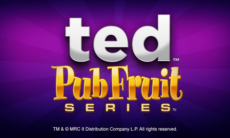 Ted Pub Fruit Series Slot Logo Mega Reel