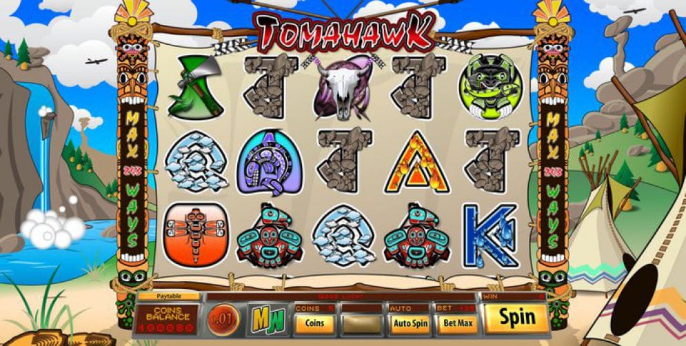 Tomahawk Slots Reels