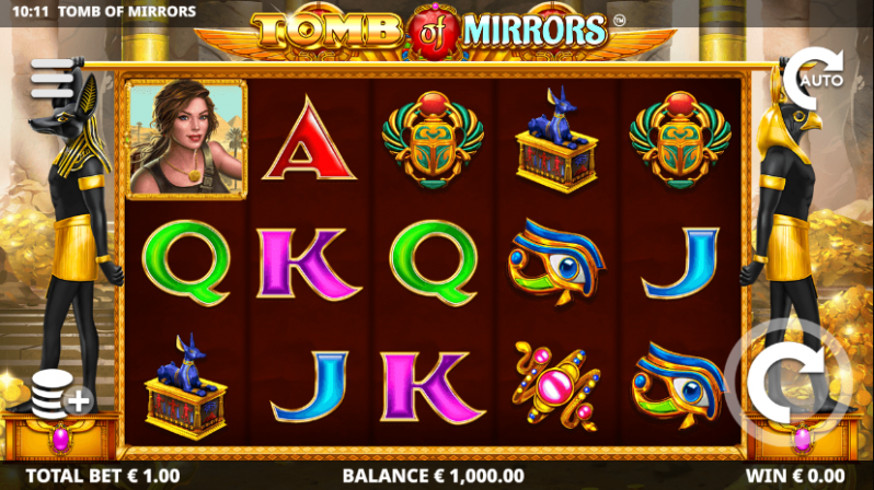 Tomb of Mirrors Slots Reels