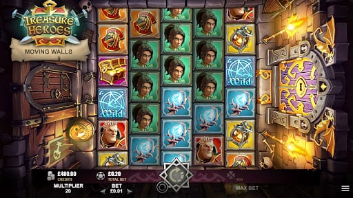 Treasure Heroes Slots Game