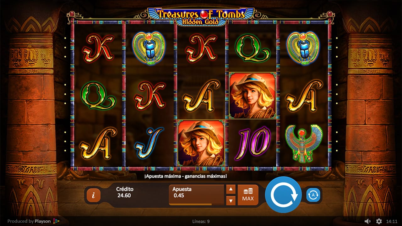 Treasures Of Tombs Slot Casino