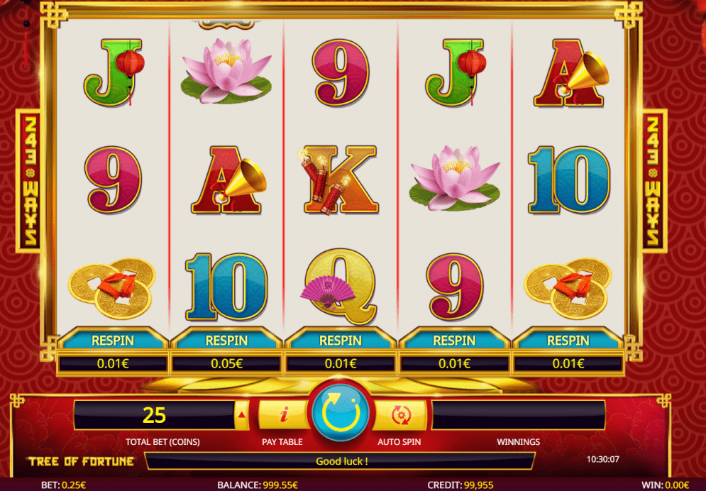 Tree of Fortune slots
