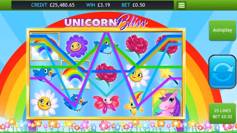 Unicorn Bliss Slots UK