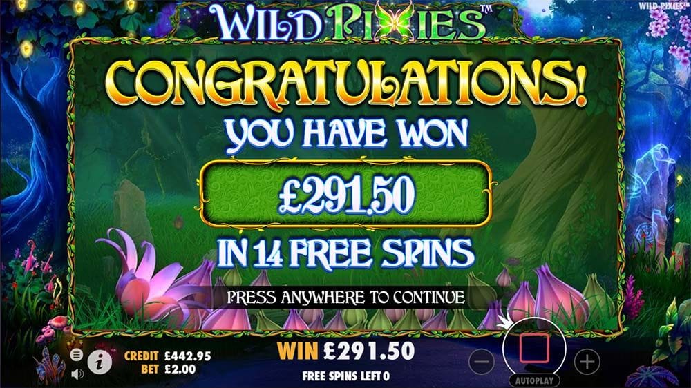 Wild Pixies Casino Game
