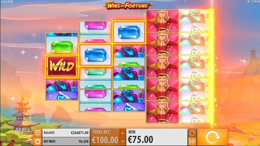 Wins of Fortune Slots Online