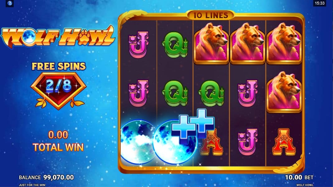 Wolf Howl Slot Gameplay