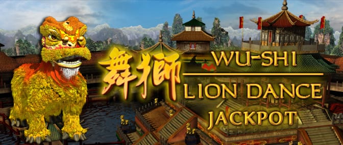 wu-shi lion dance slots mega reel