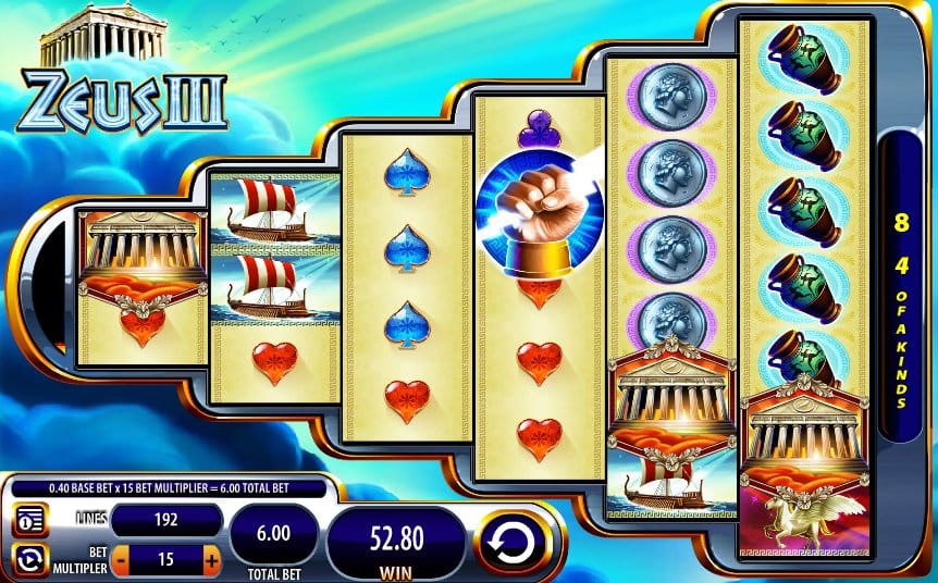 Zeus III Slots Game